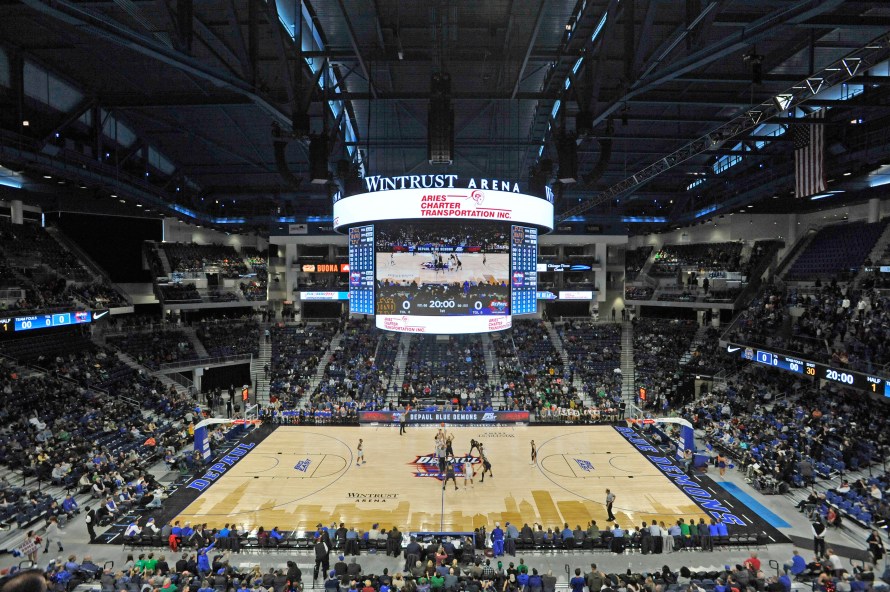 Wintrust Arena, DePaul, Notre Dame